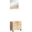 Patrea 57cm Single Bathroom Vanity Base Only