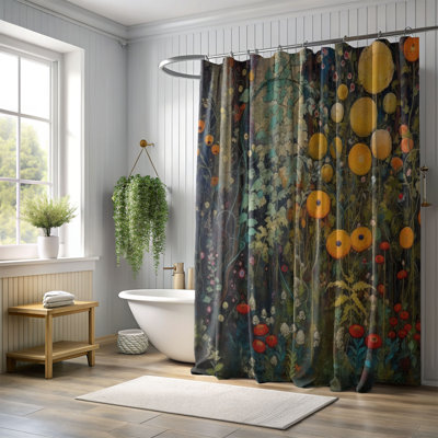 Rideau de douche Floral