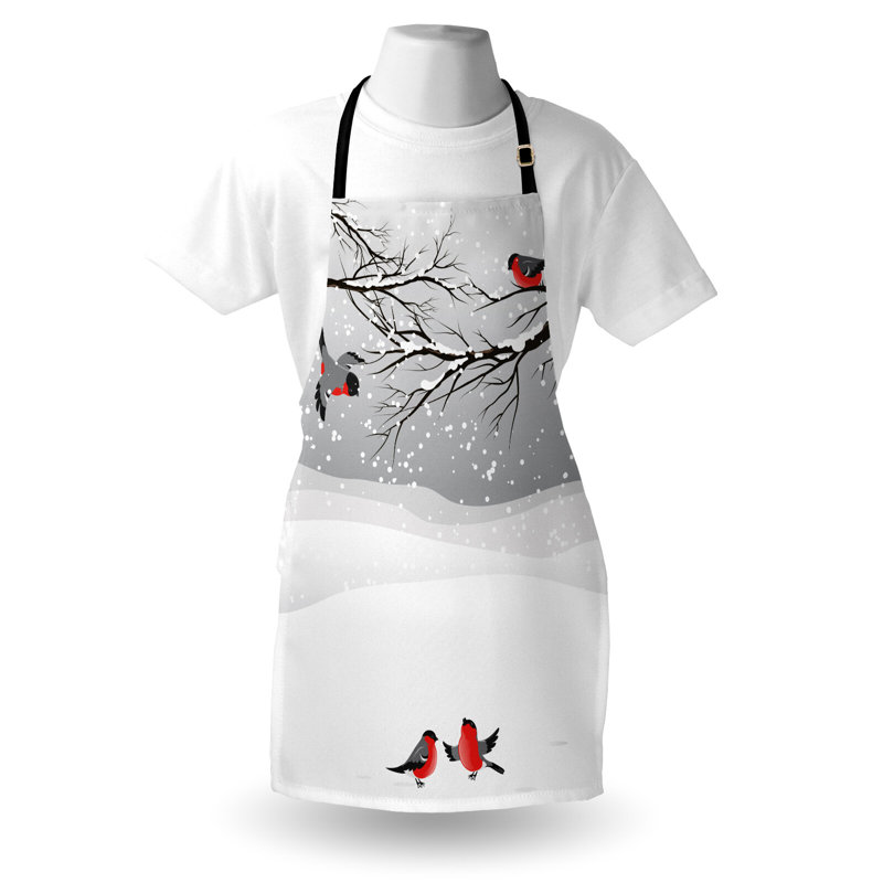 No Pattern Bib Apron