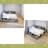 Corner Daybed With Storage Drawers, Bookcase Headboard, LED Lighting & USB Charging Station-1674412993