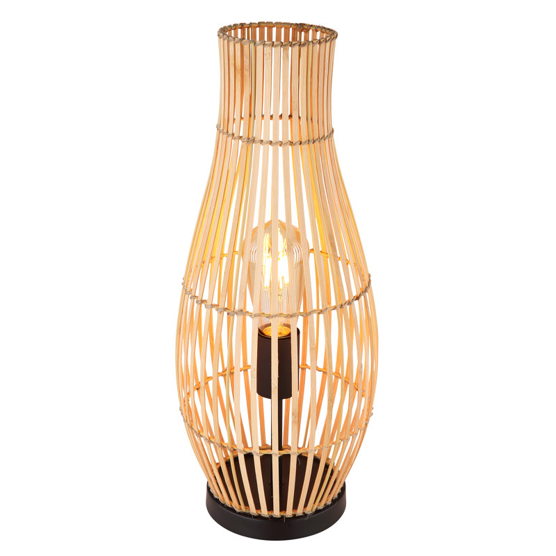 Amanollah Wicker/Rattan Table Lamp