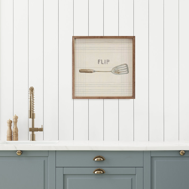 Plaque de cuisine Floursack «I Flip» par Danhui Nai, H 4 po x l 4 po