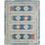 Sundance Mesa Canyon Ikat Blue Wool Hand Crafted Area Rug-1618309425