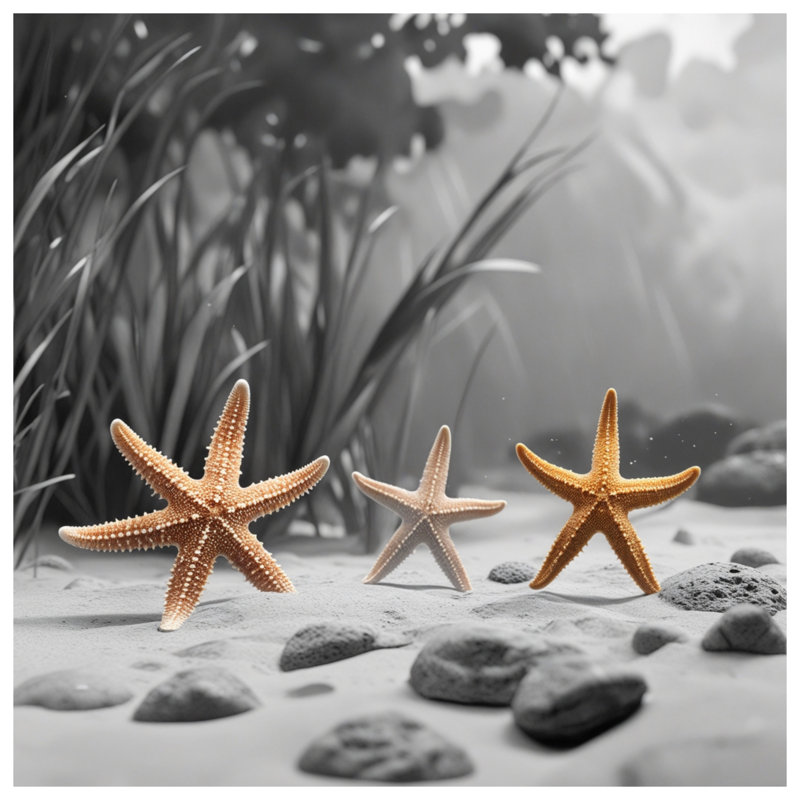 Starfish On Beach Blankets, 50in W x 60in H