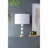 D15x26.5" Table Lamp (Lamp Shade Assembly Required)