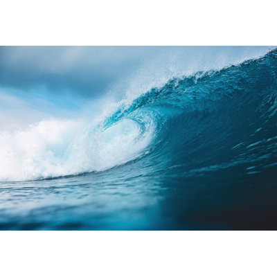 Vague dans l'océan par Nuture - photographie sur toile tendue