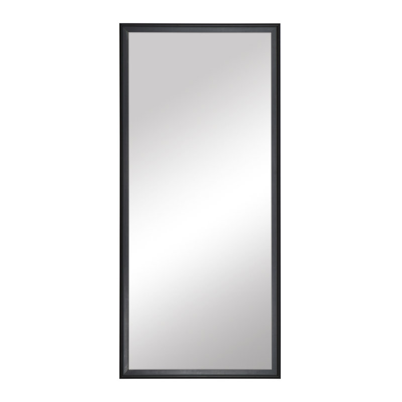 Kennebec Collection, Full Length Mirror, in a, Ideal Dressing Room Mirror, True Reflections Glass, Wood Frame,  Lean Against Wall or Wall-Mounted, 