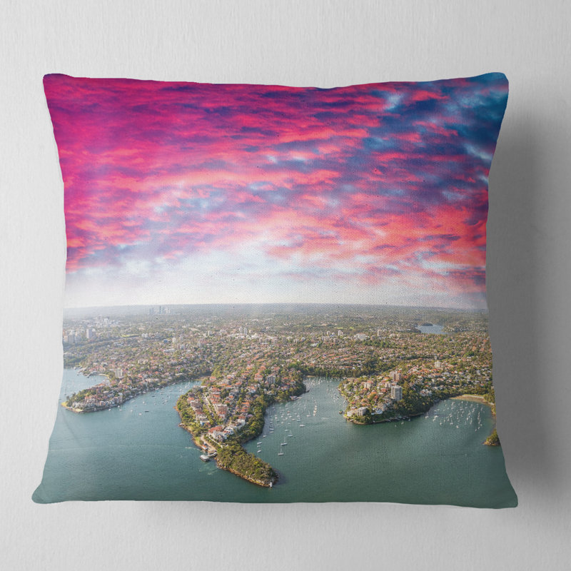 Coussin Sydney, 16 po x 1 po, Coussin décoratif
