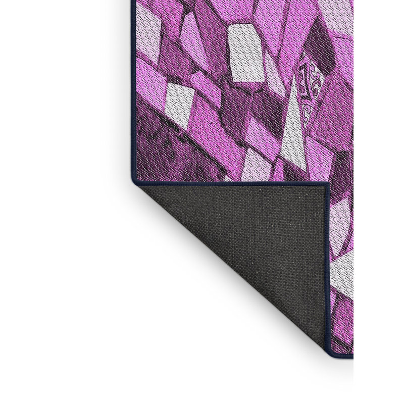 Tapis mauve/blanc à motifs Chantille, Rectangle 3 pi x 5 pi