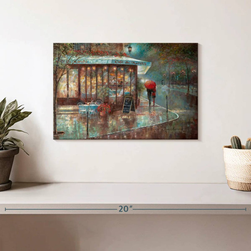 Sireci Cafe Du Marche, 8" H x 12" W