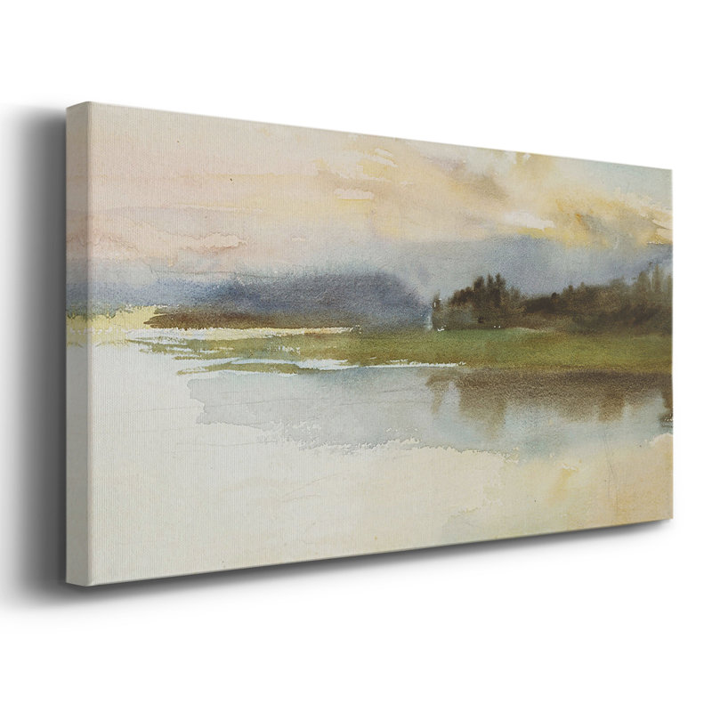 Landscape Series-MLXXV- Gallery Wrapped Canvas -Ready to Hang, 16'' H x 32'' W