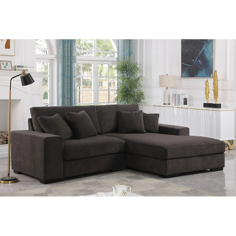 Samonte Upholstered L-Shaped Sectional Left Hand Facing