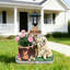 Statue de jardin Labrador