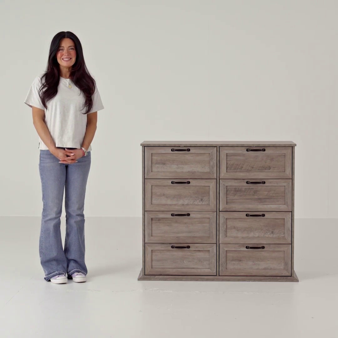 Wade Logan® Ausherman 8 - Drawer Double Dresser & Reviews | Wayfair