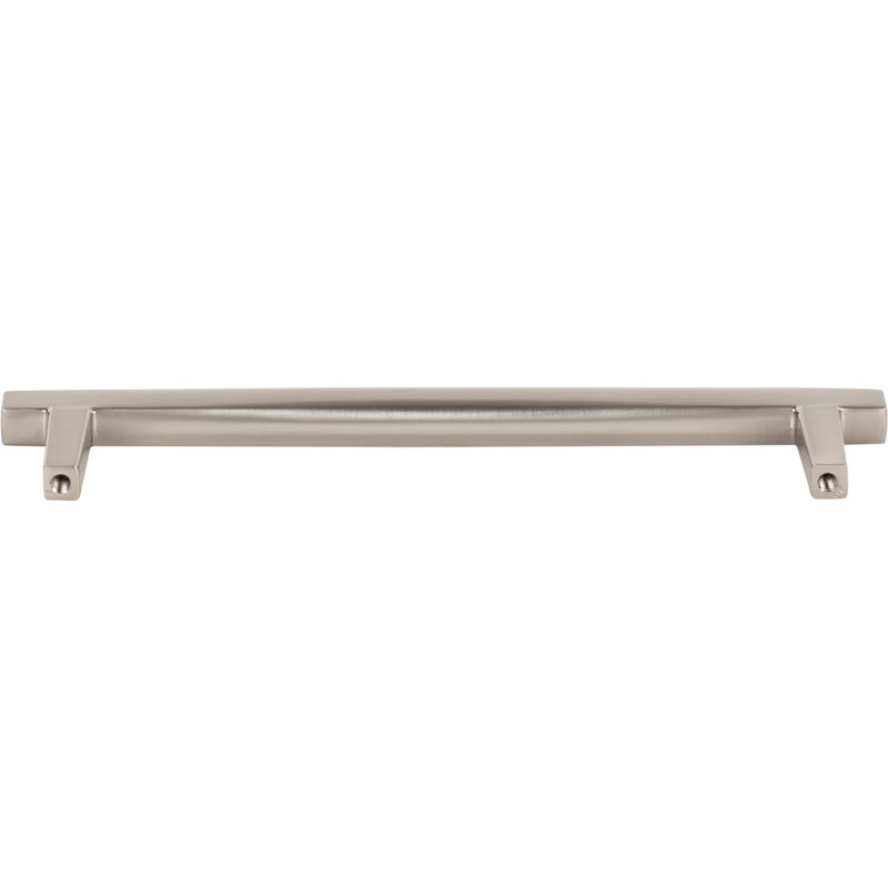 Whitlock Bar Pull, Satin Nickel, 3 3/4"