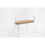 Banc de jardin en métal et aluminium-1094679610