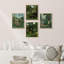 Faune tropicale tropicale, impression sur papier, 4 pièces-97770516-97770513