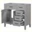 Meuble-lavabo moderne avec armoire et tiroirs-104947387