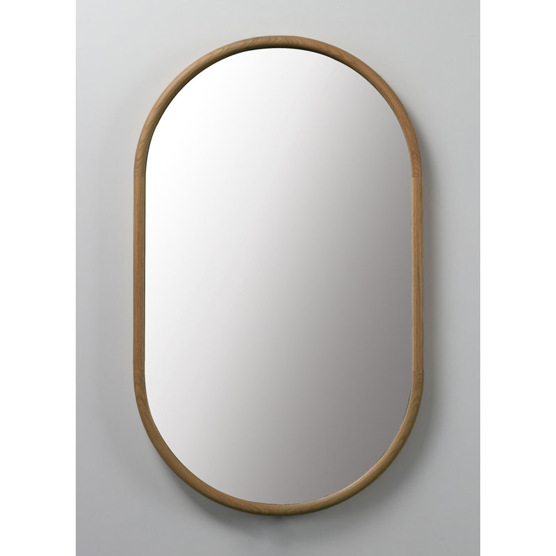 Zen , 39,37 po x 23,62 po, Chêne pacane, Ovale
