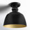 Holmes Single Light Flush Mount