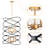 Inamae 8 - Light Dimmable Geometric Chandelier