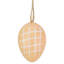 Ensemble de 27 décorations en forme d'œuf de printemps brun et beige 2,25 po