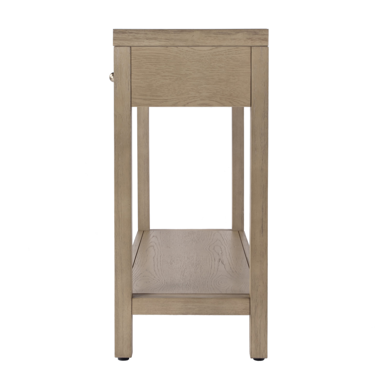 Celine 2-Drawer Console Table, Light Oak