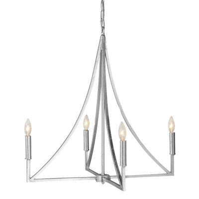Elite 4 - Light Candle Style Empire Chandelier