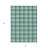 HomeRoots 3' X 5' Blue And Green Plaid Washable Indoor Outdoor Area Rug