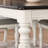 Sireci Oak Solid Wood Base Dining Table