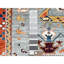 Tapis gris Krypton 10 pi x 10 pi en laine nouée à la main 200 KPSI 4A2F73D31F654B6FA482BCE87860A7A5