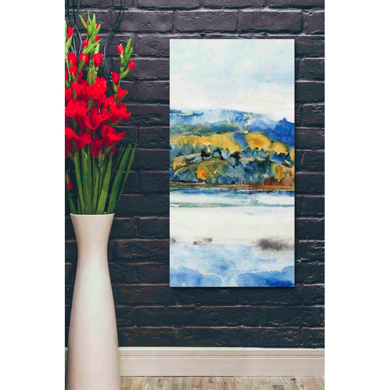 «Island Mist II» par Tim O’toole, art mural sur toile, H 40 po x l 20 po x P 1,5 po