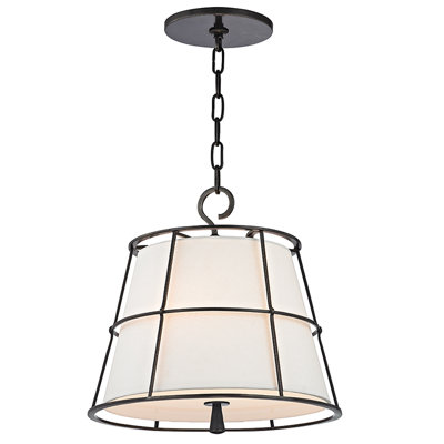 Luminaire suspendu conique à 2 lumières Amadi