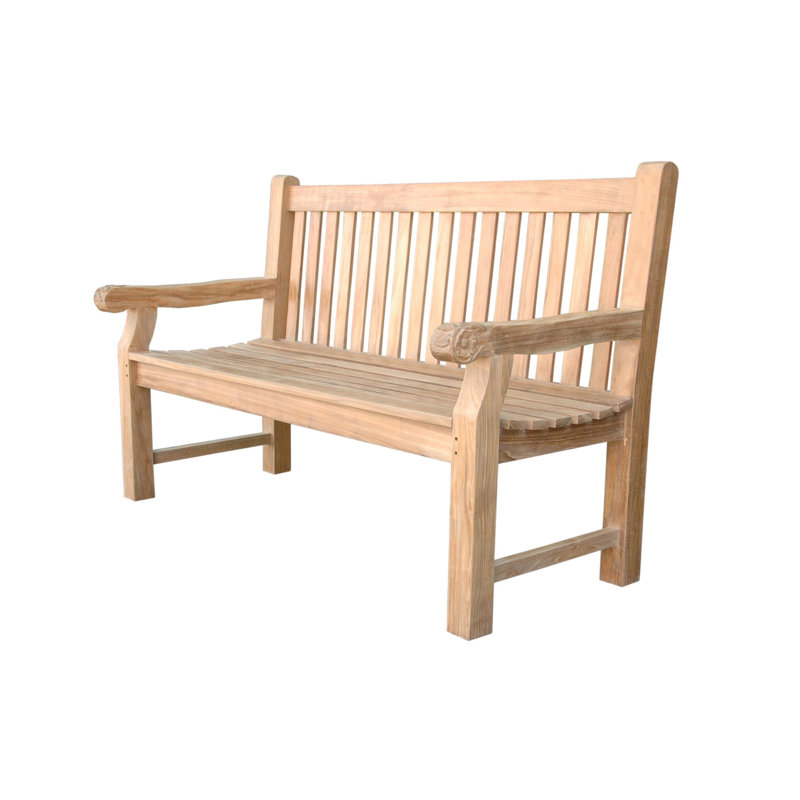 Devonshire Deep Seating Chair Three-Seater Extra Thick Bench with Flower Handcrafted, Without Cushion