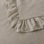 Ensemble de housse de couette en mélange de lin de style campagnard -574371883-595943642