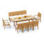 Atnas Outdoor Teak Dining Set-1392701936
