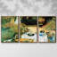 Monet, reproduction sur toile 3 pièces-572538297-572538293