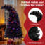 Arbre de Noël artificiel 6 pi avec forme incurvée Roomfitter