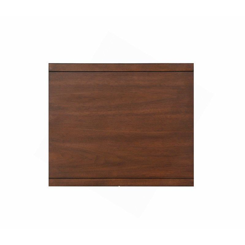 Modern Style 1pc End Table Drawer Brown Finish Living Room Furniture Stylish Table
