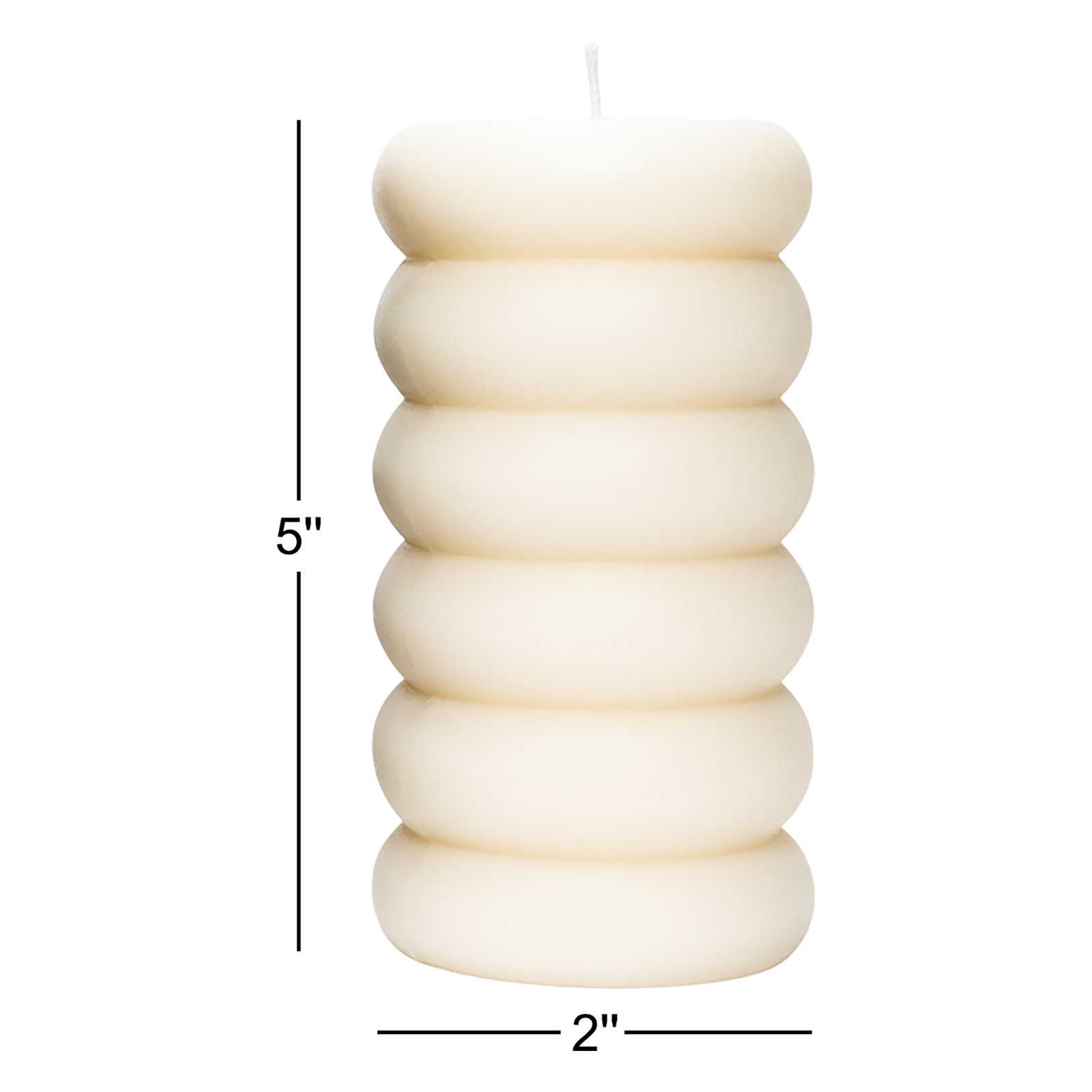 Citrus Scented Pillar Candle