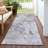 Machine Washable Indoor/Outdoor Jenning ACN2264 Floral Rug-743443122