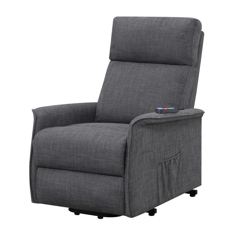 Fauteuil inclinable Sebastyn, Charcoal Revolution Performance Fabrics®