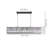 Alissya 6 - Light Crystal Kitchen Island Pendant Light