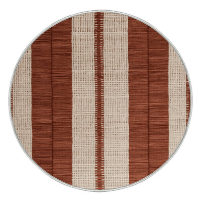 Tapis beige à carreaux lavable à la machine