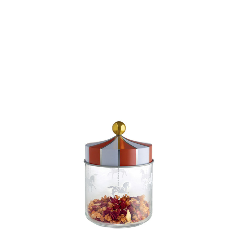 Circus Kitchen Box, 6.3" H x 4.13" W x 4.13" D