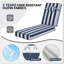 Coussins de chaise longue d'extérieur 72 po x 21 po x 4 po en oléfine (ensemble de 2)-2038141289-2038141295