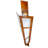 Polaris Steel LED Flush Mounted Sconce