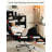 Modern Cat Scratch Leather Office Chair with Steel Base