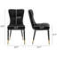 Chaise parsons rembourrée en velours Guitierrez-269339180