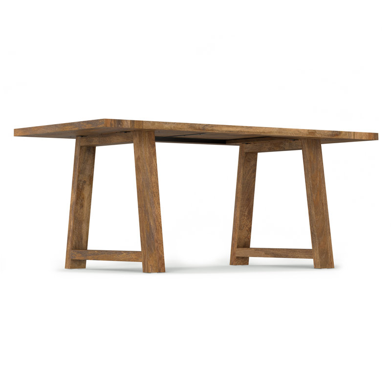 Whitley Burnt Wax Solid Mango Wood Dining Table